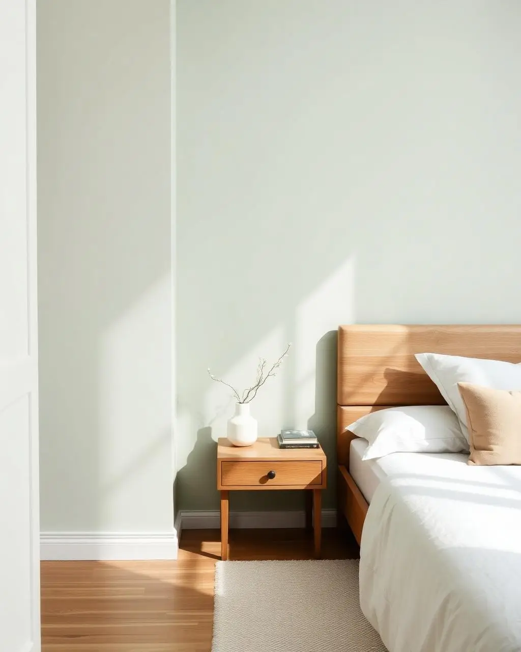 Quarto sofisticado com parede pintada em tom escuro Decor Colors